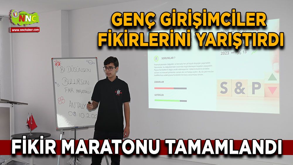 Genç girişimciler fikirlerini yarıştırdı