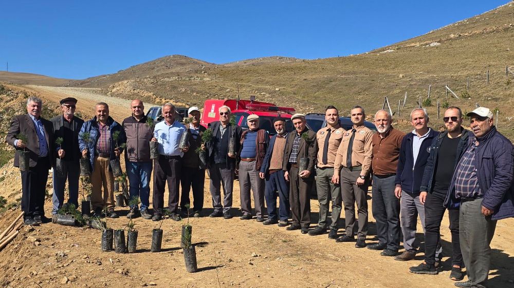 Giresun'da fidan dikim etkinliği