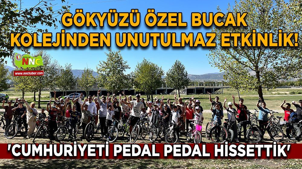 Gökyüzü Özel Bucak Kolejinden coşkulu etkinlik