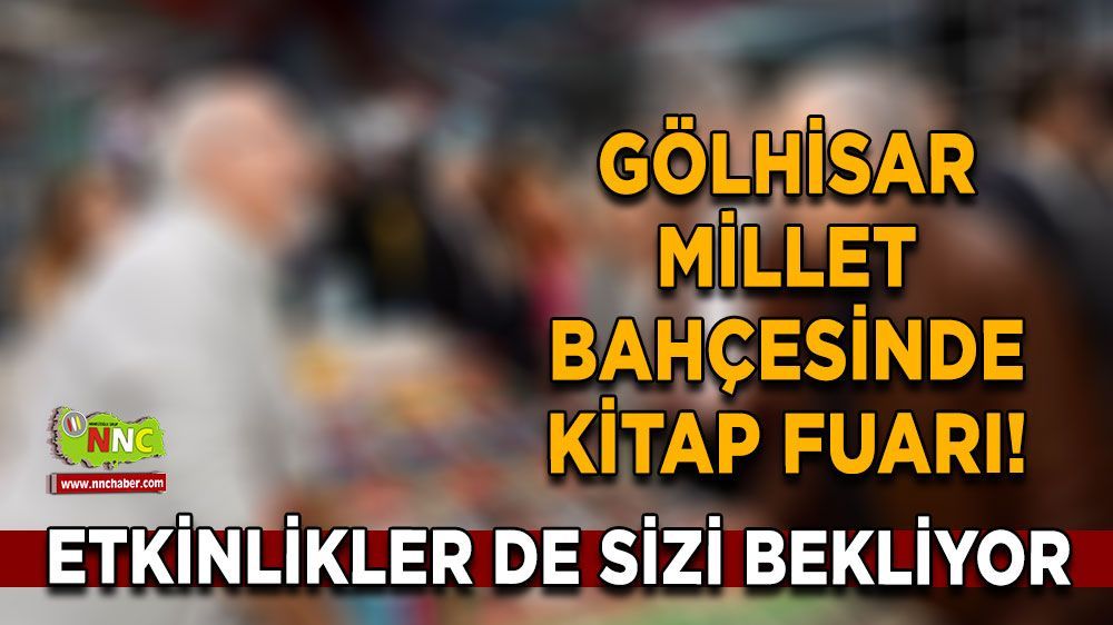 Gölhisar'da kitap fuarı olacak Yeri ve zamanı belli oldu 