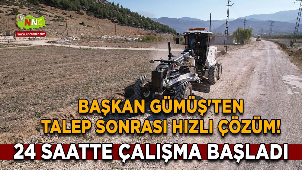 Hülya Gümüş'ten talep sonrası hızlı çözüm! 24 saatte çalışma başladı