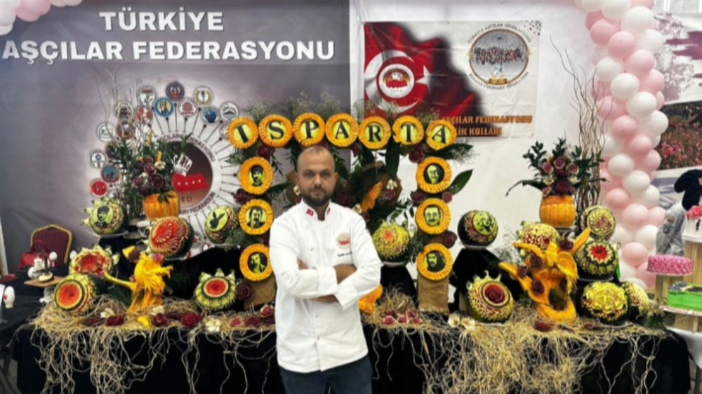 Isparta Aşçılar Derneği gastronomi fuarı için teşekkür etti