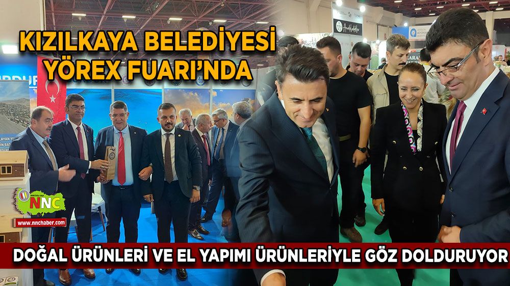 Kızılkaya Belediyesi YÖREX Fuarı’nda Doğal Ürünleri ve El Yapımı Oyuncaklarıyla Göz Dolduruyor