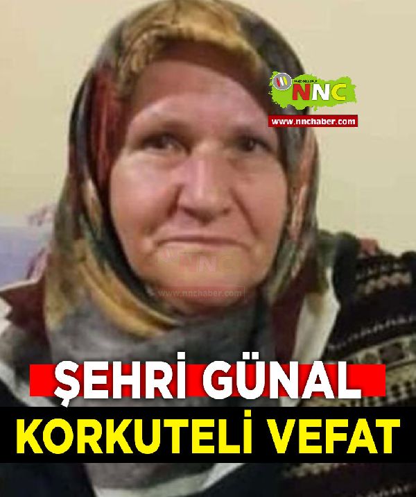 Korkuteli Vefat Şehri Günal 