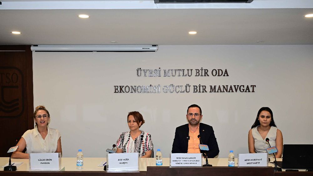  Manavgat'ta 'İş Yerinde Ruh Sağlığı' Semineri