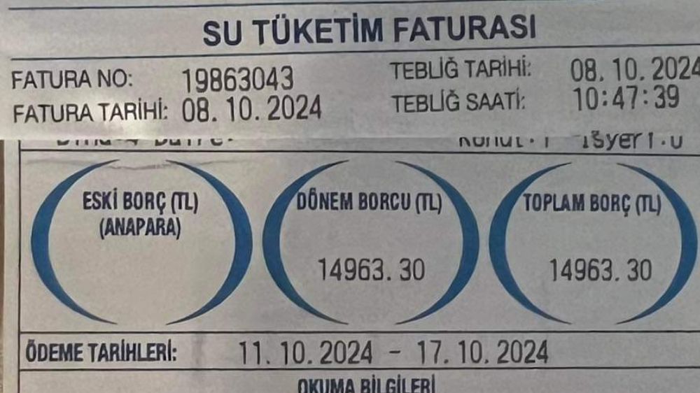 Savcı Sayan Yazdı  Ankara 'da Su 46 TL  geçmiş