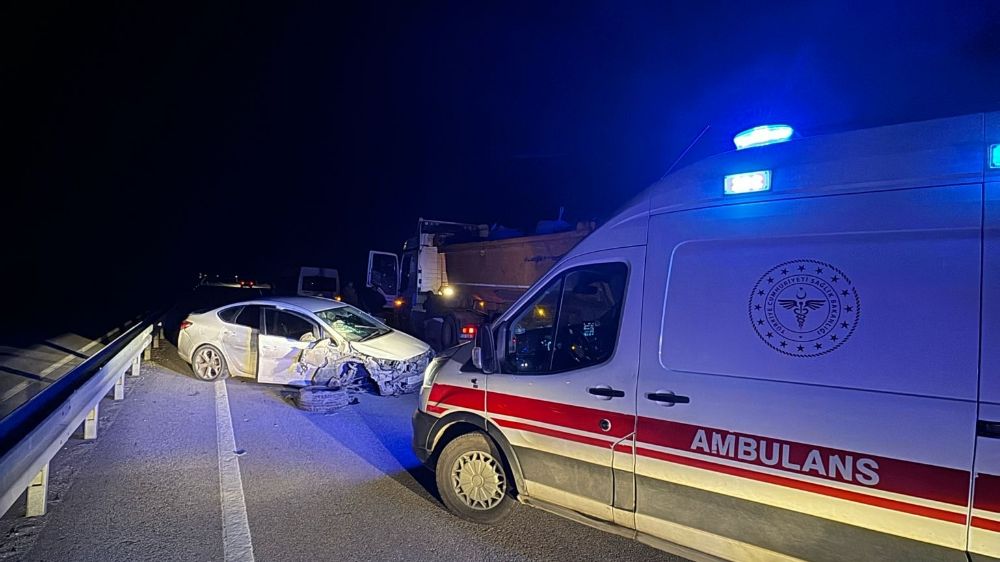 Son dakika kaza haberi! Hakkari'de trafik kazası! 2 kişi yaralandı