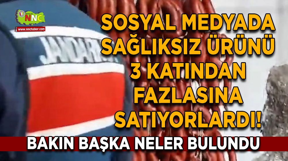 Sosyal medyada sağlıksız ürünü 3 katından fazlasına satıyorlardı!