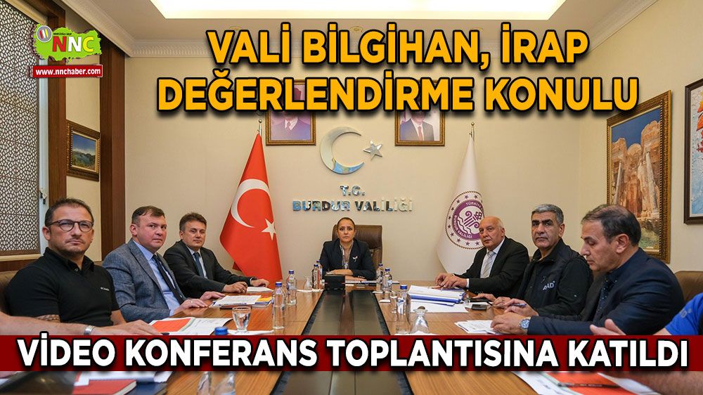 Vali Bilgihan, İRAP Değerlendirme Toplantısına Katıldı - Burdur Afet Risk Azaltma Planı