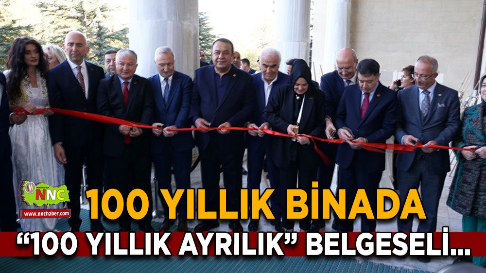 100 yıllık binada '100 yıllık ayrılık' belgeseli