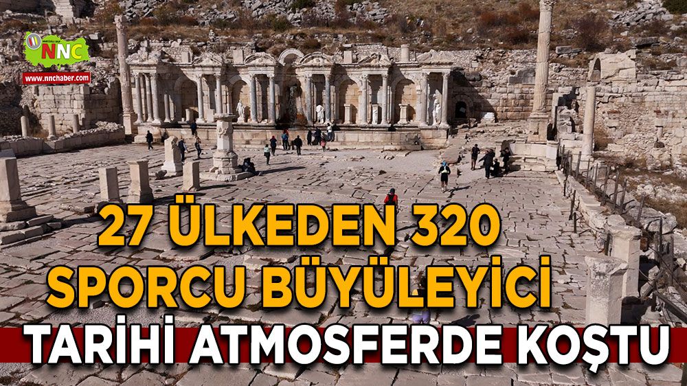 27 Ülkeden 320 Sporcu Büyüleyici Tarihi Atmosferde Koştu