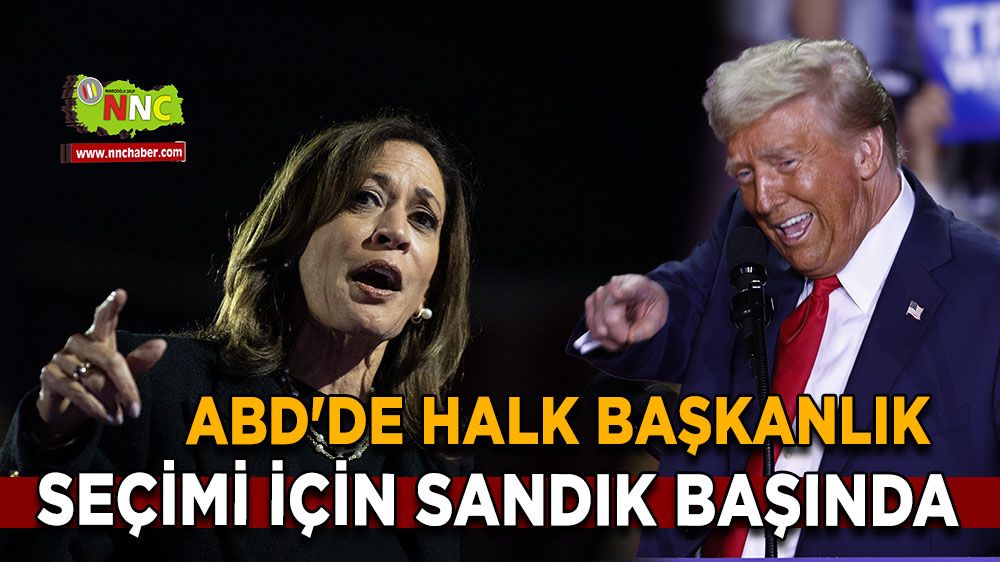 ABD Başkanlık Seçimi Başladı! ABD seçim günü Trump ve Harris İçin Kritik Yarış