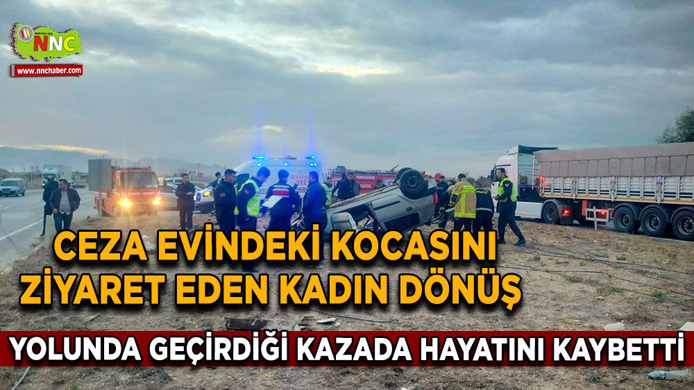 Afyon'da trafik kazası! 1 kişi hayatını kaybetti