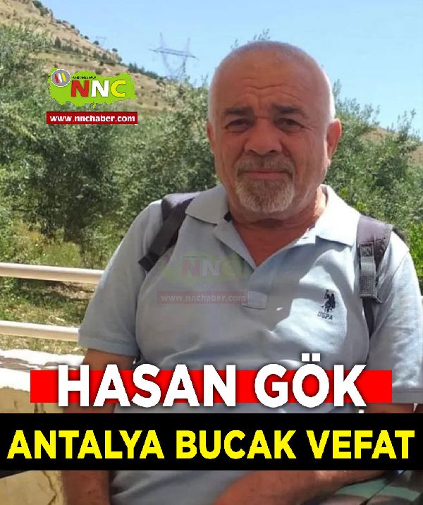 Antalya Bucak Vefat Hasan Gök