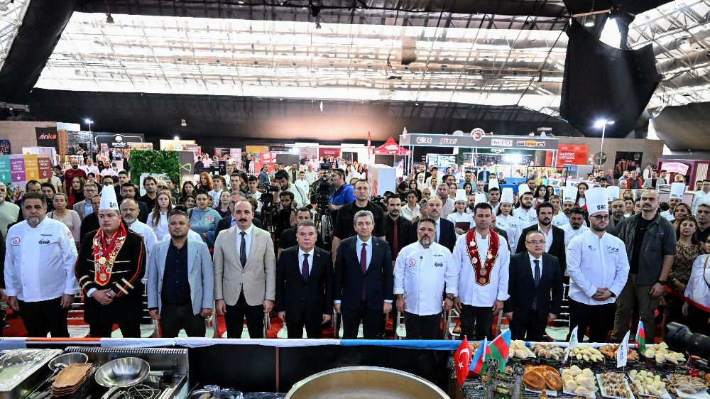 Antalya'da GastroAntalya ile gastronomi yıldızları buluştu