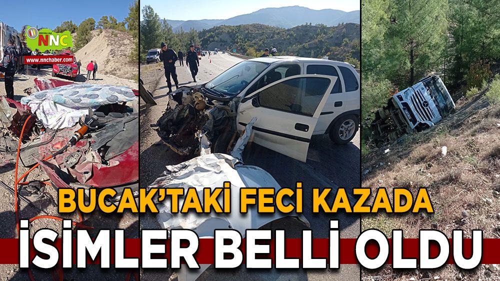 Antalya Isparta karayolunda 4 araçlı zincirleme kaza! İsimler belli oldu