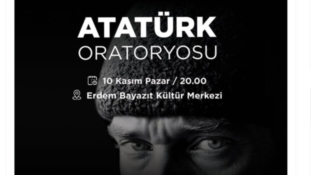 Antalya Kepez'de 10 Kasım'da Atatürk Oratoryosu