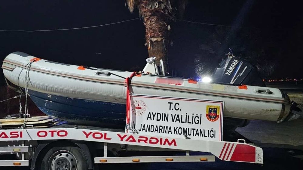 Aydın'da göçmen kaçakçılığı operasyonu