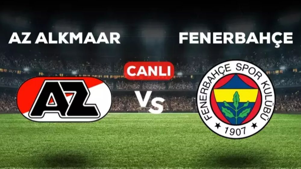 AZ Alkmaar Fenerbahçe maçı ne oldu? AZ Alkmaar Fenerbahçe maçı bitti mi, maç kaç kaç?