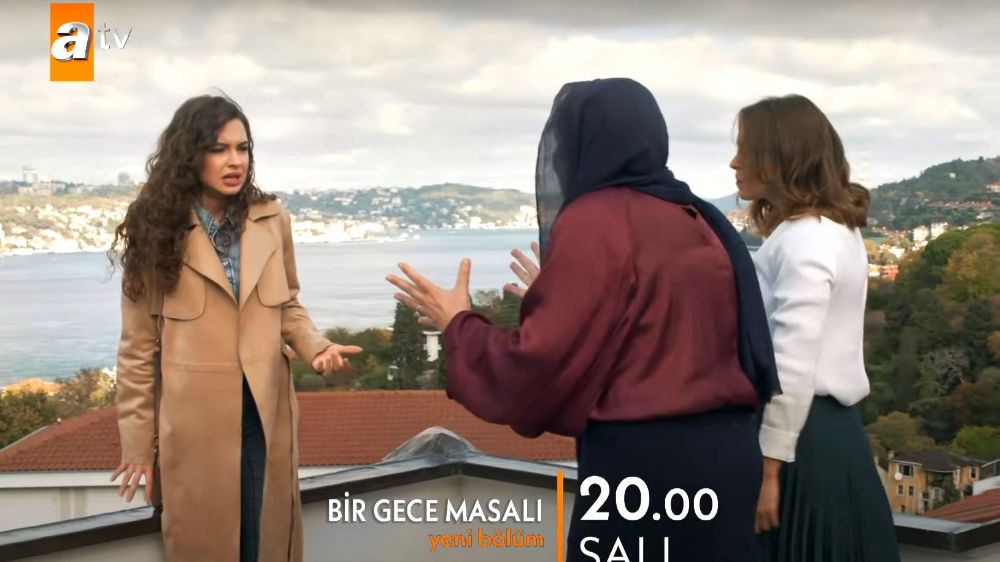 Bir Gece Masalı 12. bölüm 2. tanıtımı yayınlandı mı? Hemen izle, Bir Gece Masalı'nda Afet yapacağını yapıyor, Canfeza çatıdan düşüyor!