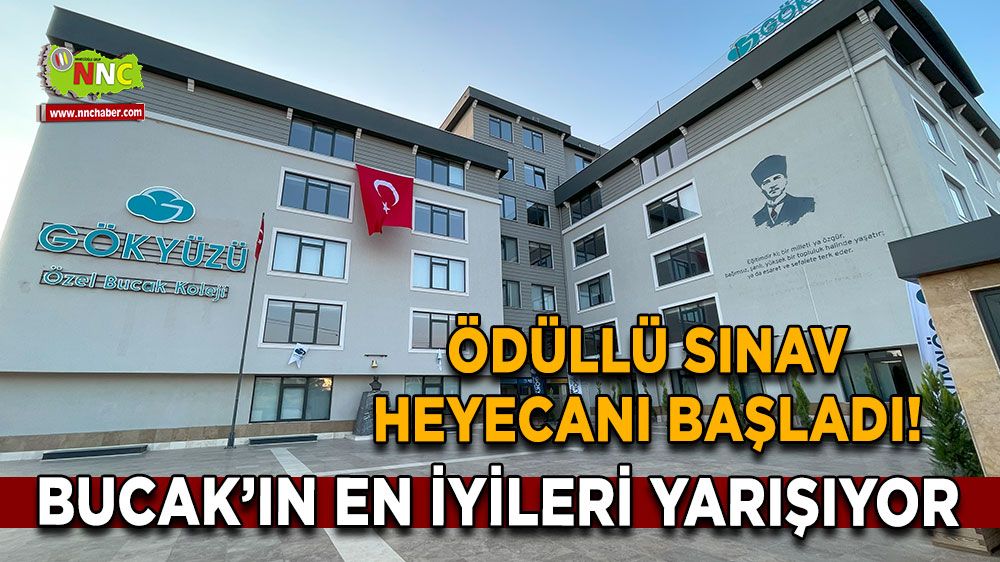 Bucak’ın En İyileri Yarışıyor Ödüllü Sınav Heyecanı Başladı!