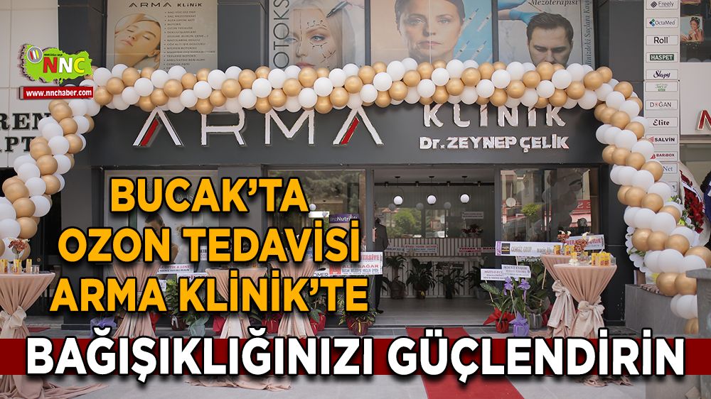 Bucak’ta Ozon Tedavisi Arma Klinik’te! Bağışıklığınızı Güçlendirin