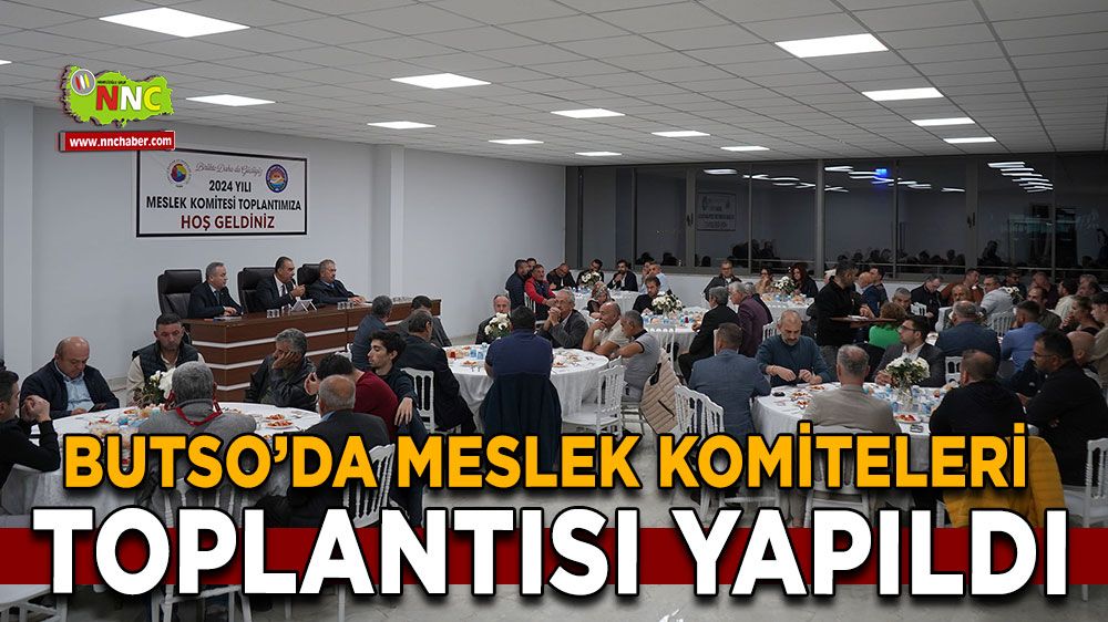 Burdur Ticaret ve Sanayi Odası'ndan Meslek Komiteleri Toplantıları