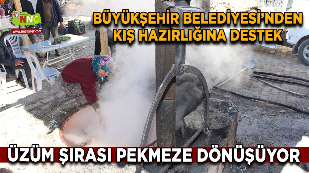 Büyükşehir Belediyesi’nden kış hazırlığına destek