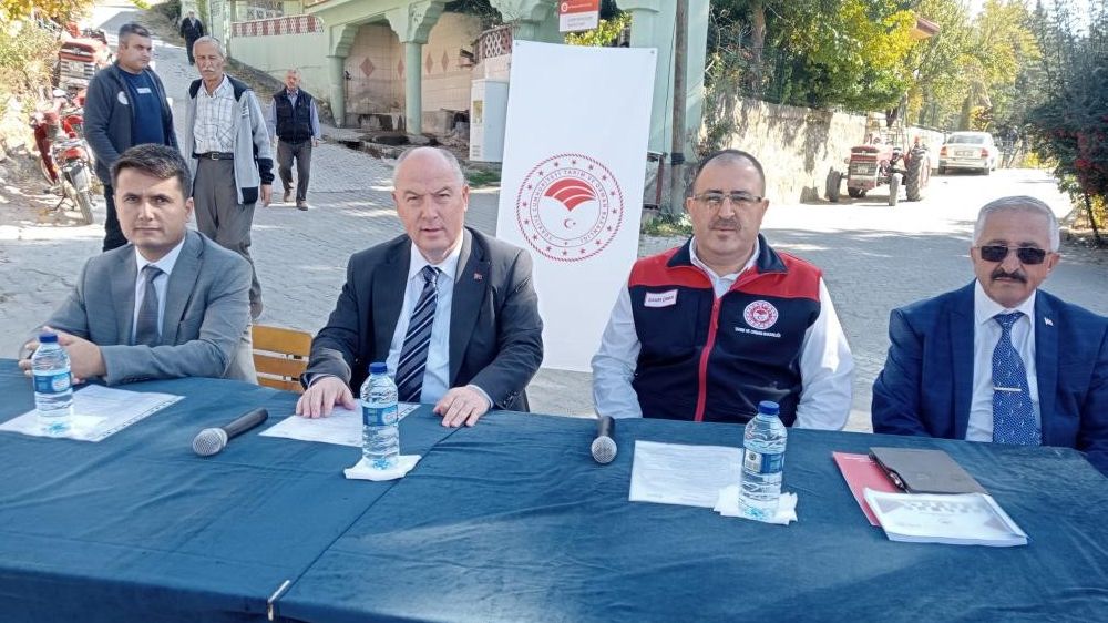  Denizli'de çiftçilere yeni destekleme modeli ve üretim planlaması bilgilendirme toplantısı yapıldı