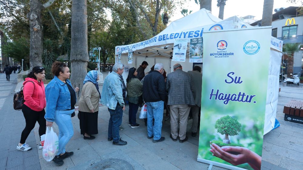 Denizli'de ücretsiz su tasarruf aparatı dağıtımı başladı