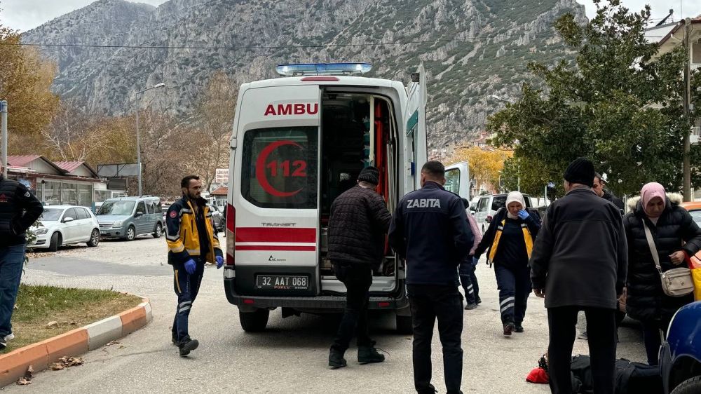  Eğirdir’de halk pazarında talihsiz kaza Yaşlı kadın yaralandı