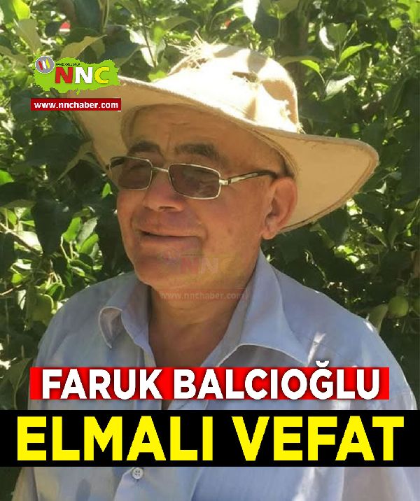 Elmalı Vefat Faruk Balcıoğlu