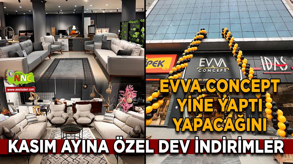 Evva Concept yine yaptı yapacağını Kasım ayına özel dev indirimler