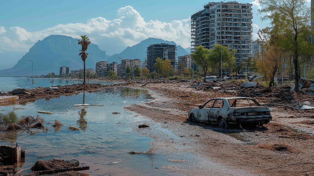 'Exitium-yok oluş’ sergisi, İklim krizinin Antalya’daki etkilerini gözler önüne seriyor