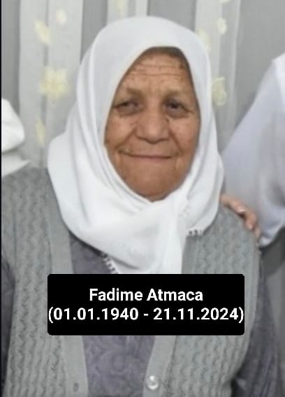 Fadime Atmaca  Vefat Bucak 