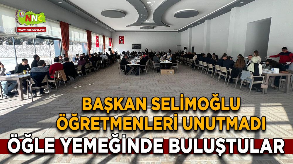 Fatih Selimoğlu öğretmenleri unutmadı Öğle yemeğinde buluştular