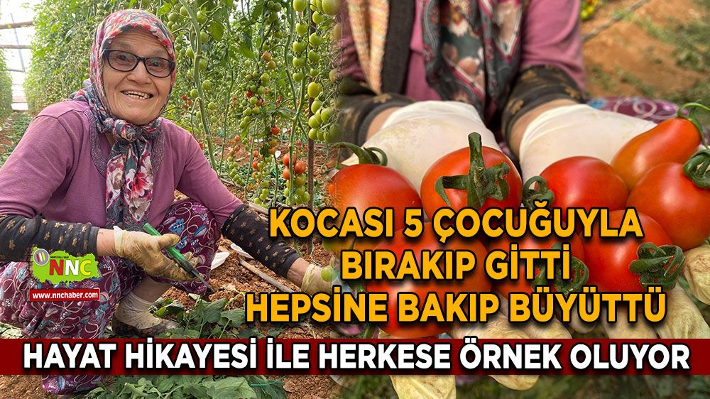 Hayat hikayesi ile herkese örnek oluyor Kocası 5 çocuğuyla bırakıp gitti hepsine bakıp büyüttü