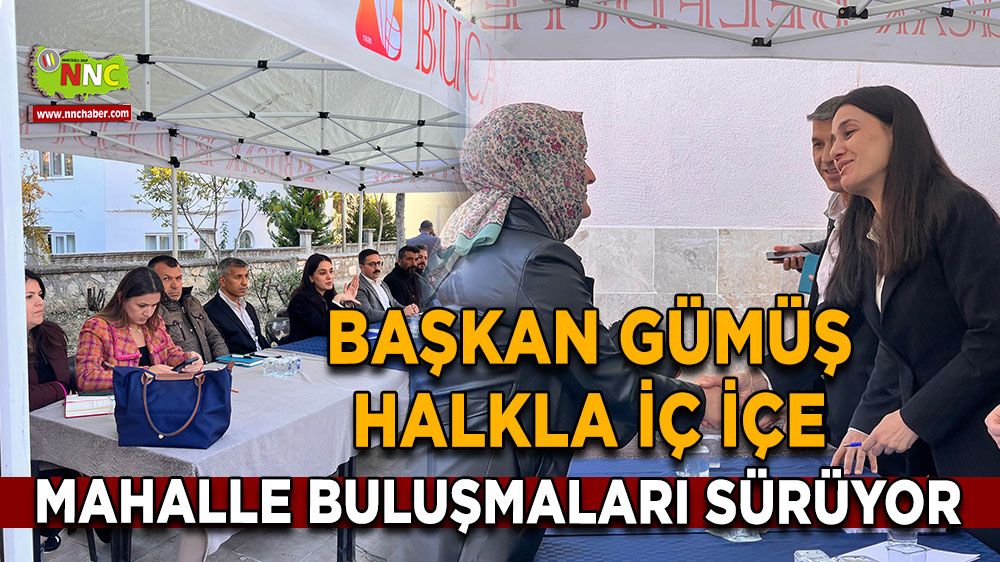 Hülya Gümüş, Cami Mahallesinde Vatandaşlarla Bir Araya Geldi