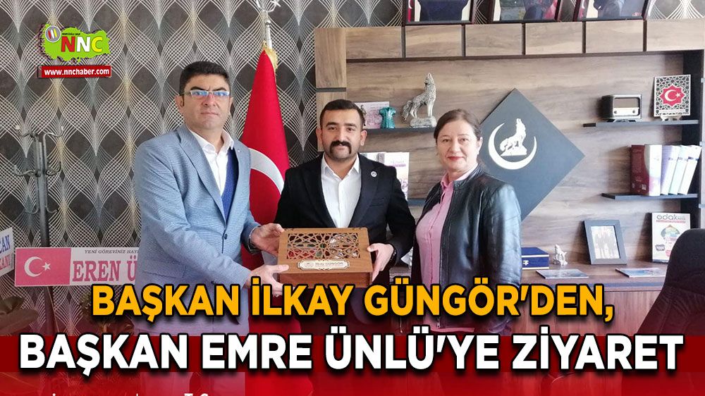 İlkay Güngör'den, Emre Ünlü'ye ziyaret