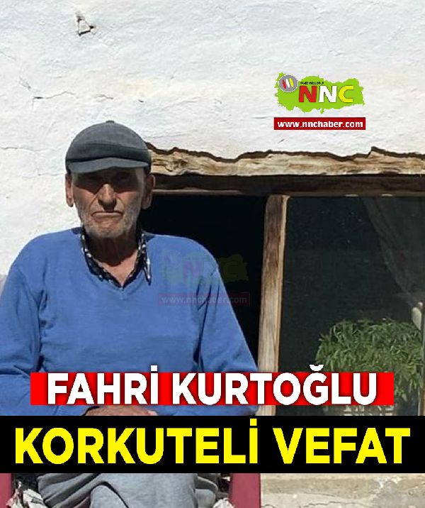 Korkuteli Vefat Fahri Kurtoğlu