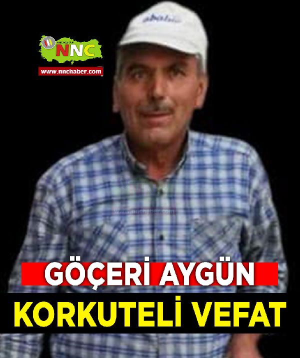 Korkuteli Vefat Göçeri Aygün