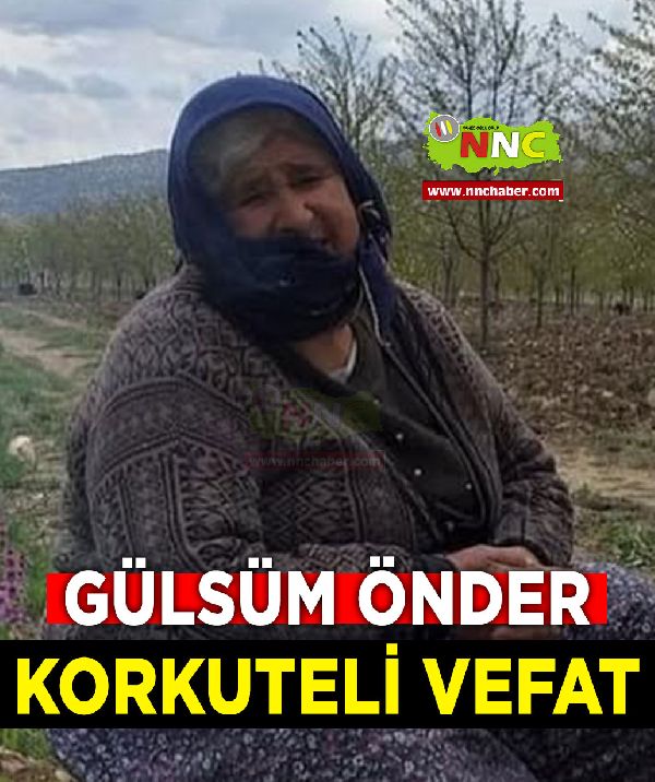 Korkuteli Vefat Gülsüm Önder