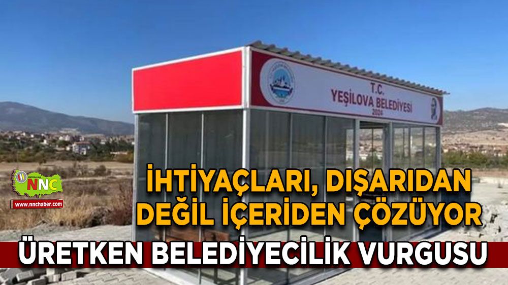 Okan Kurd'dan üreten belediye vurgusu! İhtiyaçları, dışarıdan değil içeriden çözüyor