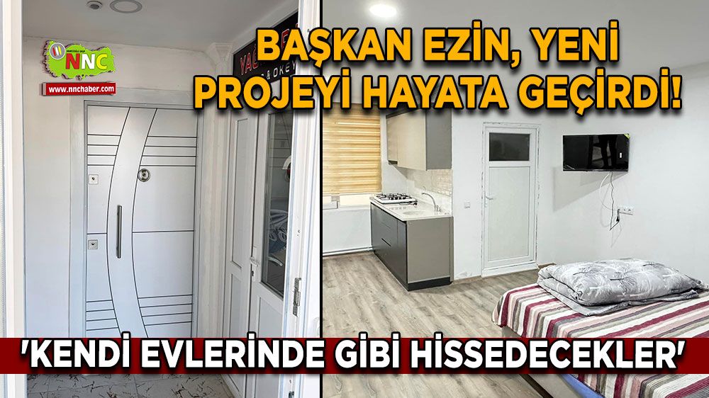 Ramazan Ezin, yeni projeyi hayata geçirdi! 'Kendi evlerinde gibi hissedecekler'