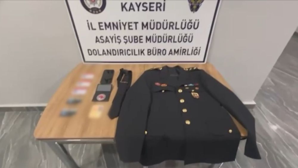 Sahte kimliklerle devlet görevlisi rolü yaparak dolandırıcılık yapan zanlı Kayseri'de yakalandı 