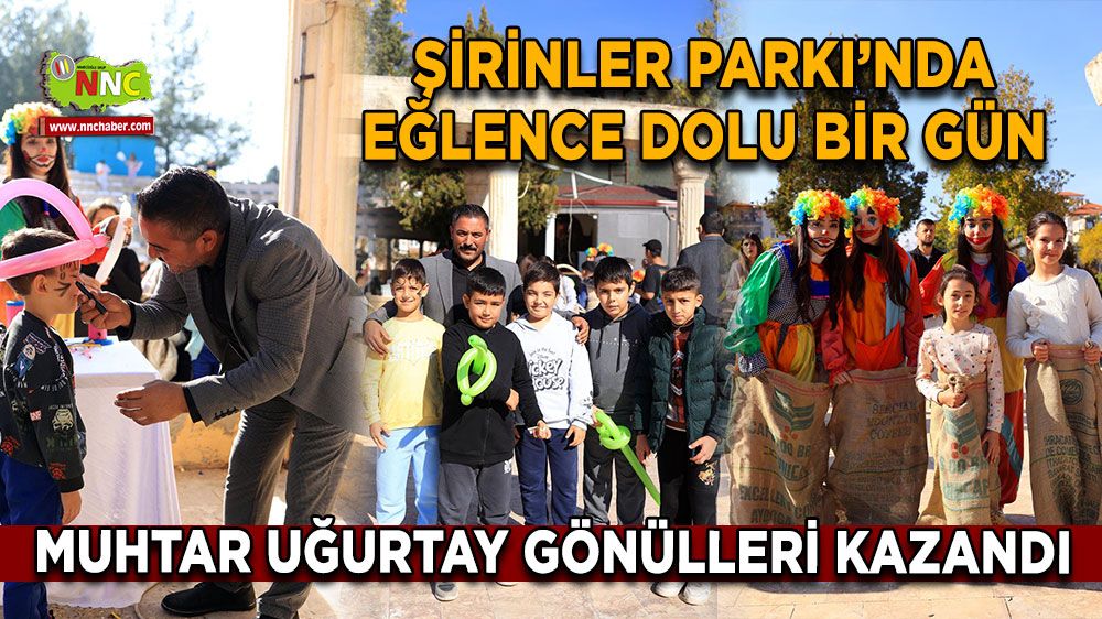 Şirinler Parkı’nda Eğlence Dolu Bir Gün Muhtar Uğurtay Gönülleri Kazandı