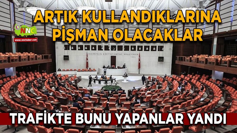 Trafikte bunu yapanlar yandı Artık kullandıklarına pişman olacaklar