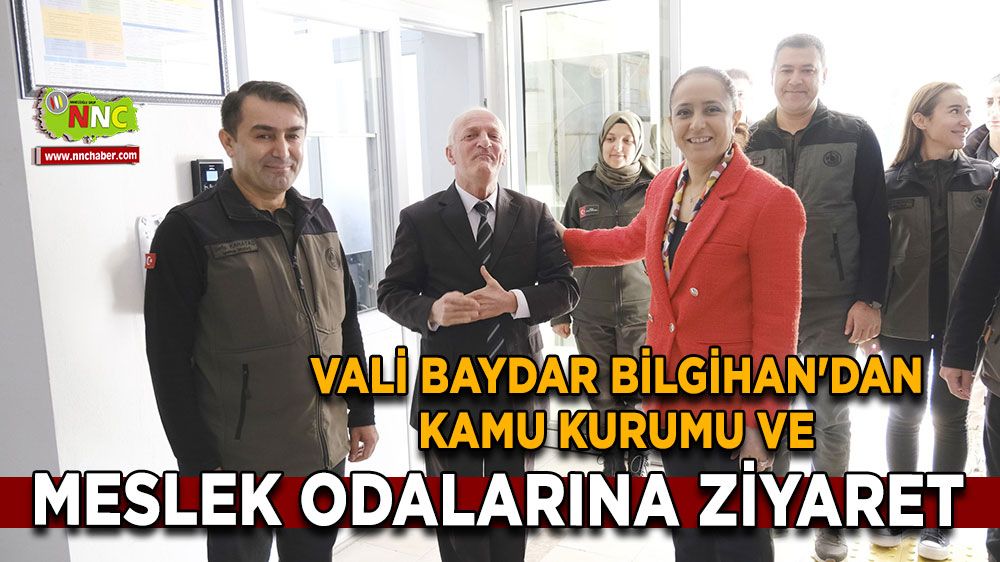 Tülay Baydar Bilgihan'dan kamu kurumu ve meslek odalarına ziyaret