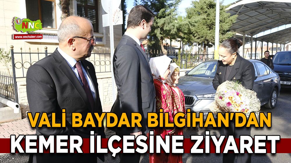 Tülay Baydar Bilgihan Kemer'de yatırımlar ve hizmet brifingi aldı