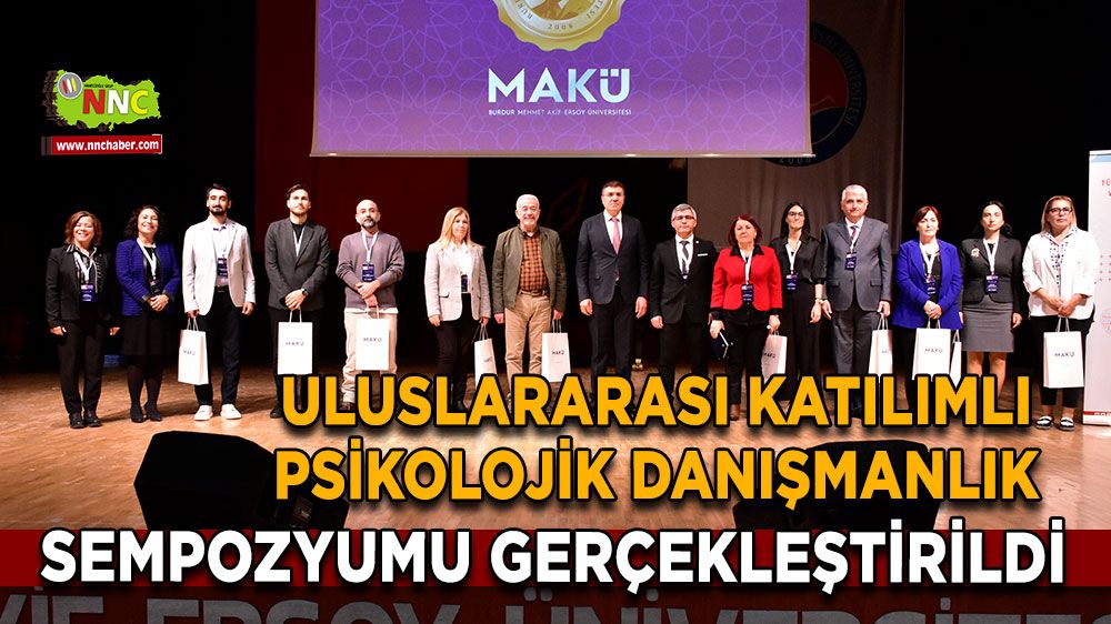 Uluslararası Psikolojik Danışmanlık Sempozyumu Burdur MAKÜ’de Gerçekleştirildi